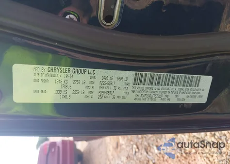 2015 Dodge Journey American Value Pkg из США, поврежденный, VIN 3C4PDCAB1FT572937